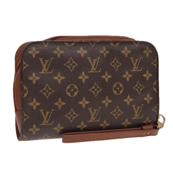 LOUIS VUITTON Monogram Orsay Clutch Bag M51790 LV Auth 91950 - Picture 1 of 16